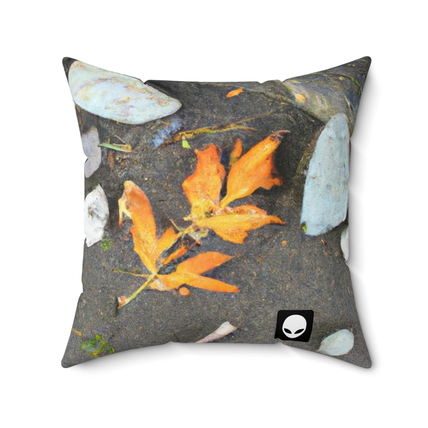 "Elements of Nature: Crafting a Creative Landscape" - The Alien Square Pillow