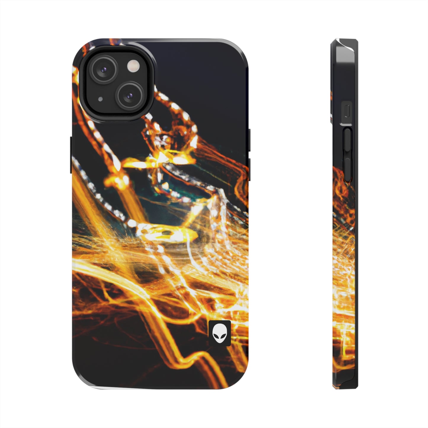 "Chaotic Disruption: An Abstract Exploration" - The Alien Tough Phone Cases