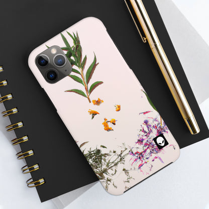 „Die Palette der Natur erkunden: Ein Experiment in der abstrakten Kunst“ – The Alien Tough Phone Cases