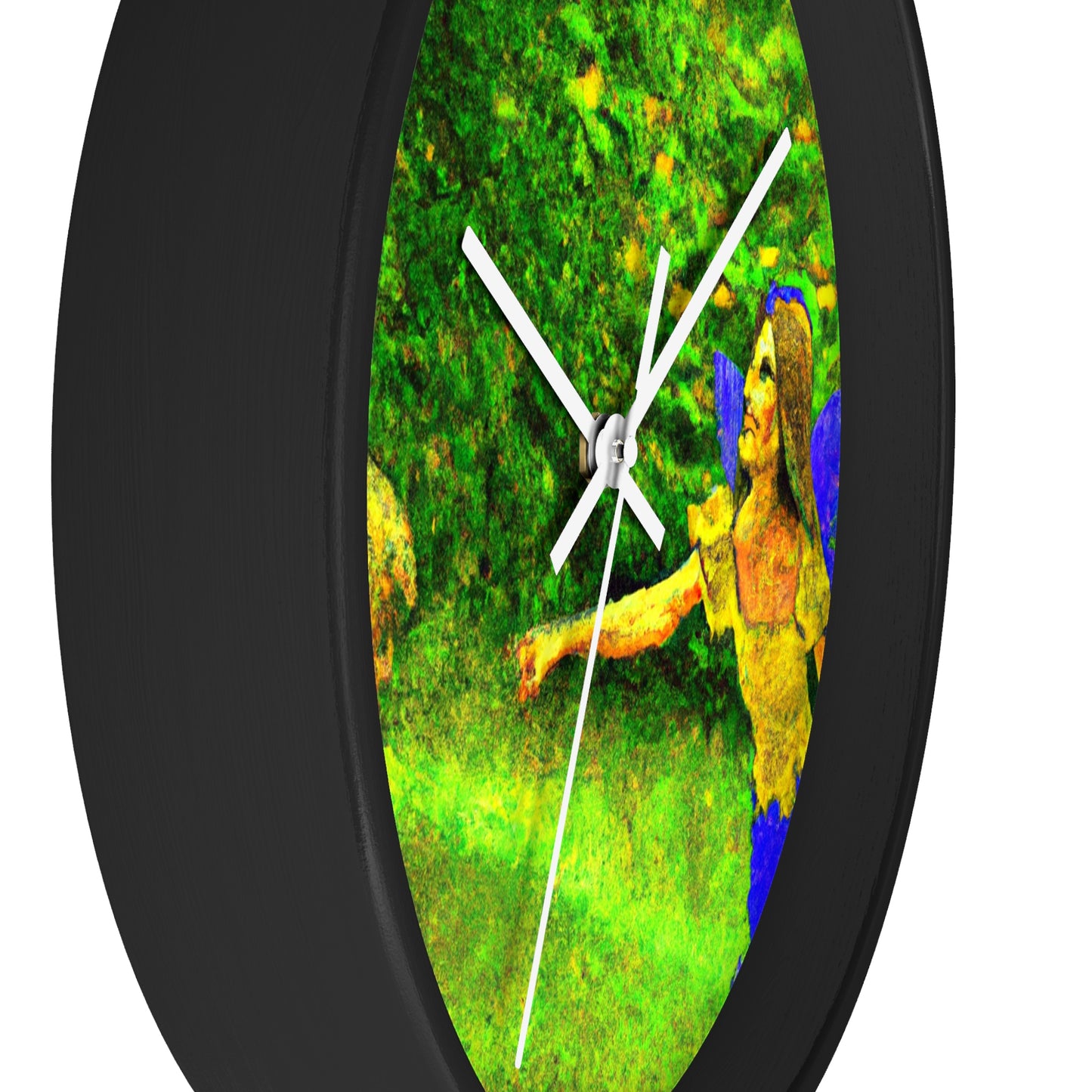 The Fairy and the Brave Adventurer - The Alien Wall Clock