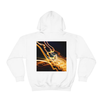 "Chaotic Disruption: An Abstract Exploration" - The Alien Unisex Hoodie