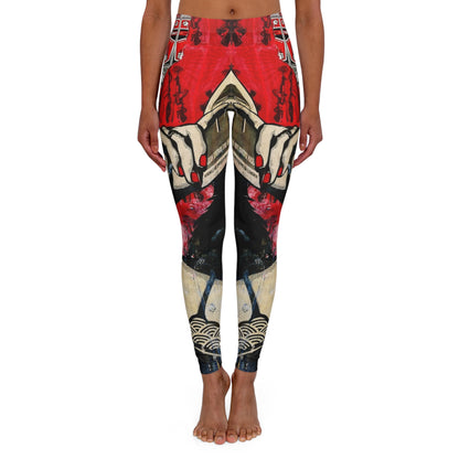 Wunderliche Odyssee - Die Alien-Elasthan-Leggings für Damen