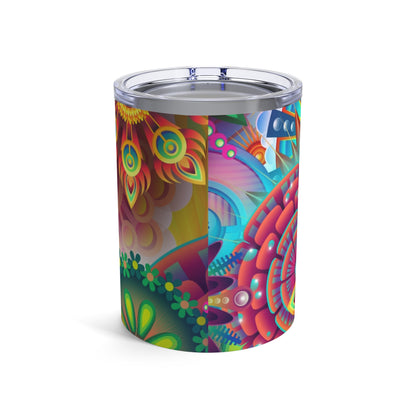 The First Trippy Space - The Alien Tumbler 10oz