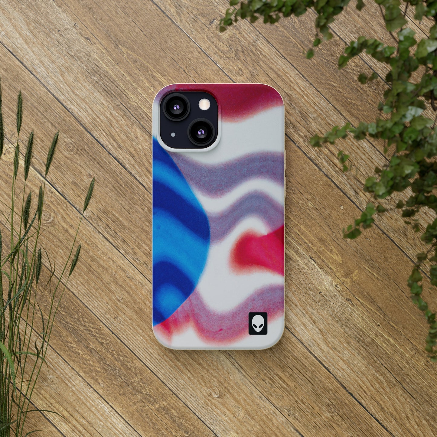 „Illuminated Reflection: Licht und Schatten durch Kunst erforschen“ – The Alien Eco-Friendly Cases