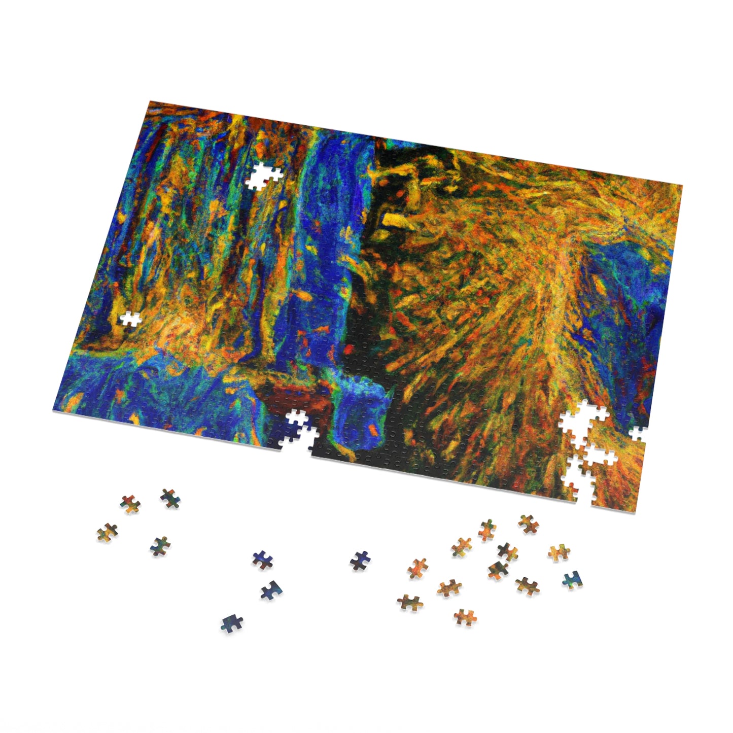 "Attraction Ignited" - The Alien Jigsaw Puzzle