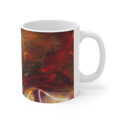 Tapiz de titanio - La taza de cerámica alienígena 11oz