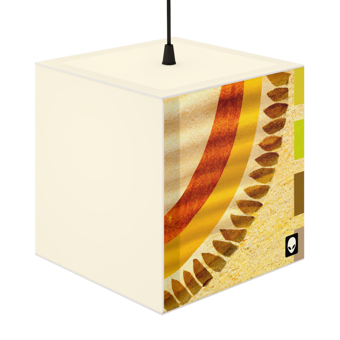 "A Natural Mosaic: Shapes and Colors from the Earth" - The Alien Light Cube Lamp