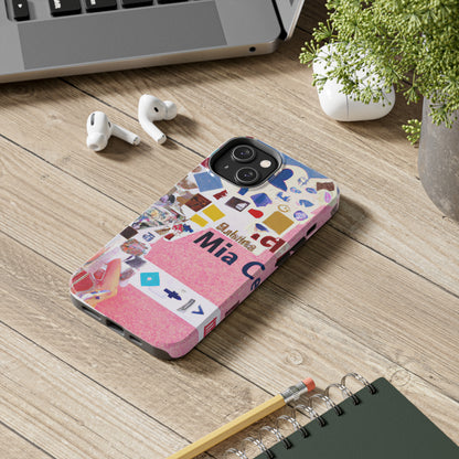 "Building an Online Identity: A Social Media Collage" - The Alien Tough Phone Cases