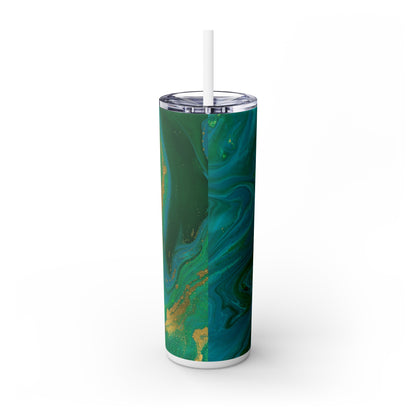 Inspire & Innovate - The Alien Maars® Skinny Tumbler with Straw 20oz