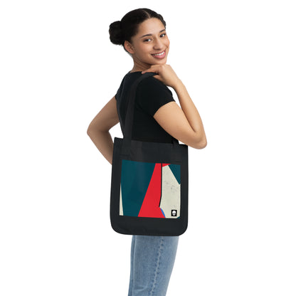 "Abstract Expressionism: Exploring Lines and Shapes" - The Alien Eco-friendly Tote Bag