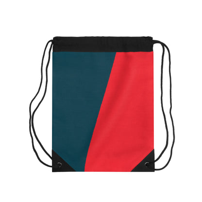 "Abstract Expressionism: Exploring Lines and Shapes"- The Alien Drawstring Bag