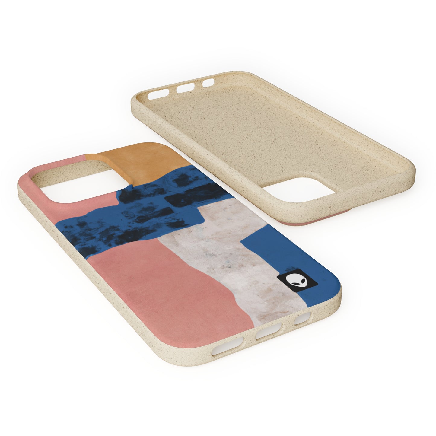 „Zusammenspiel von Licht und Schatten: Eine abstrakte Collage“ – The Alien Eco-Friendly Cases