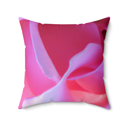 "Blissful Blooms: The Delicate Beauty of Nature" - The Alien Square Pillow