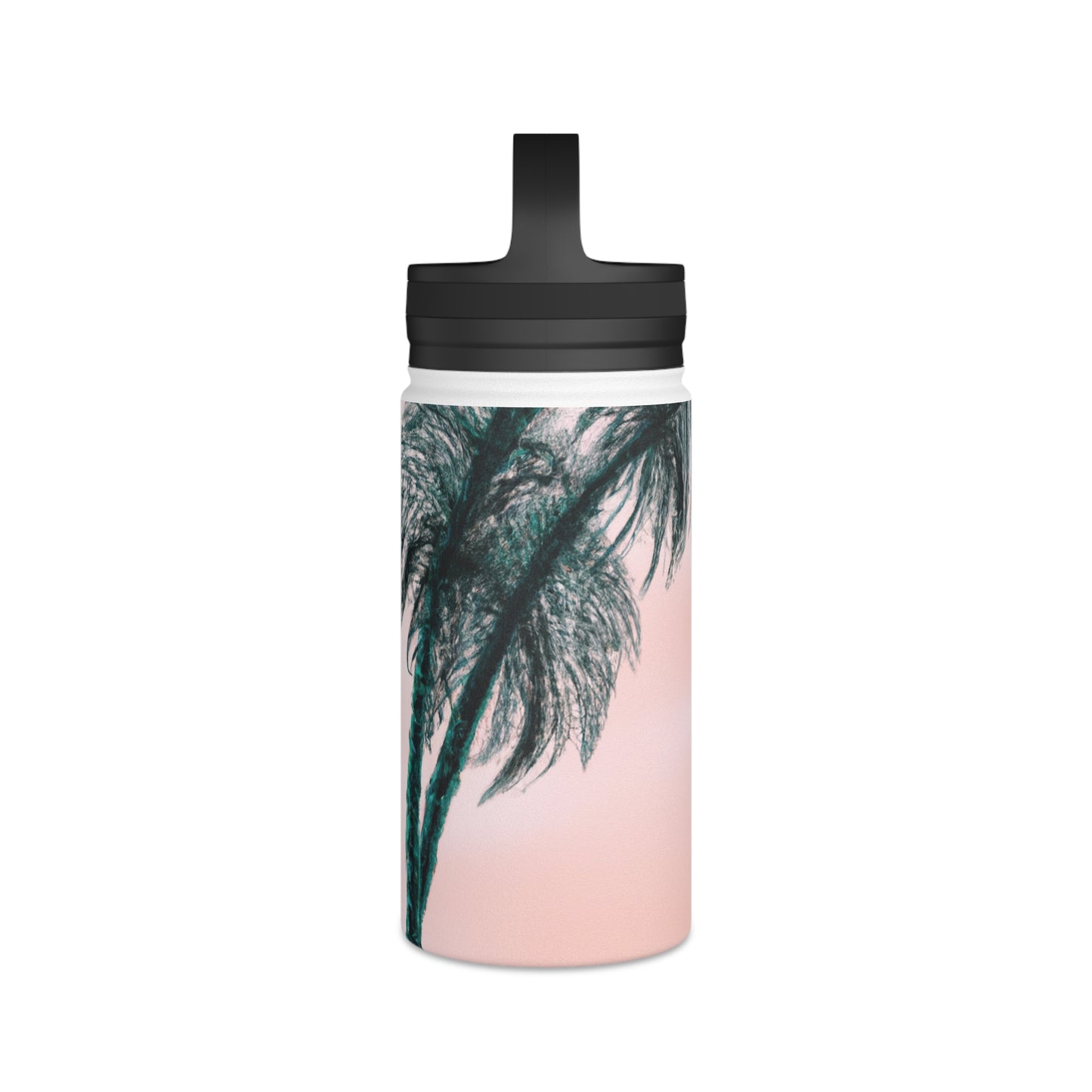 "A Nature-Lover's Ode: Capturing the Splendor of the Wild" - The Alien Stainless Steel Water Bottle, Handle Lid