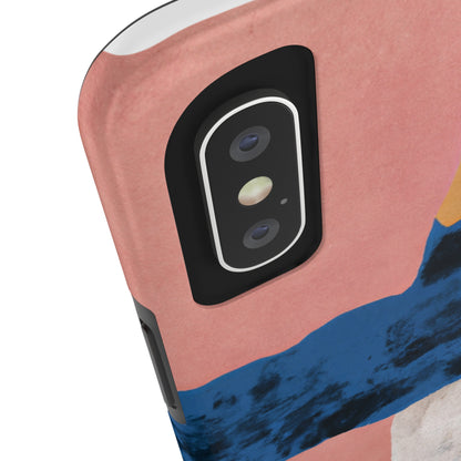 "Interacción de luces y sombras: un collage abstracto" - The Alien Tough Phone Cases