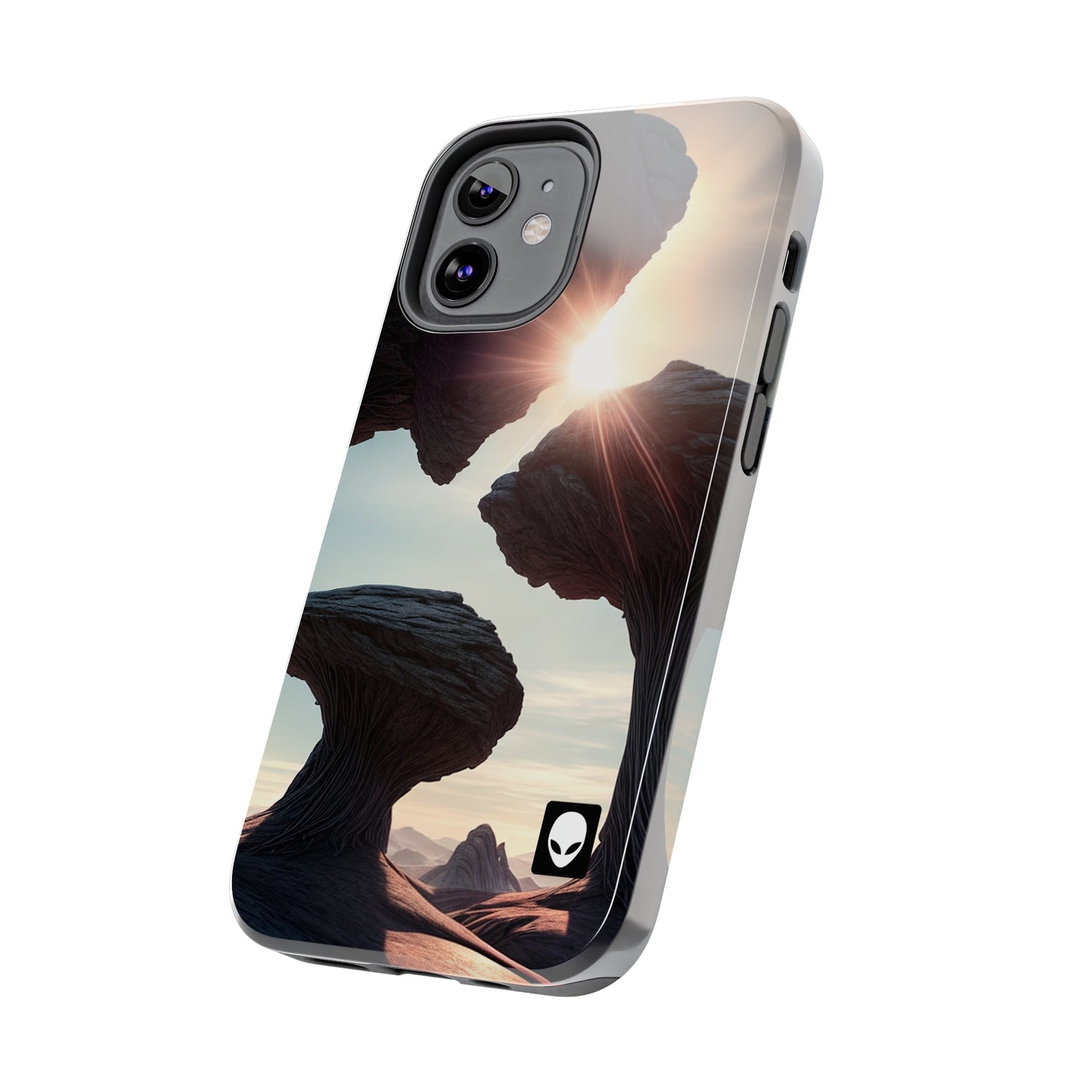 "Alien Landscape Odyssey" - The Alien Tough Phone Cases