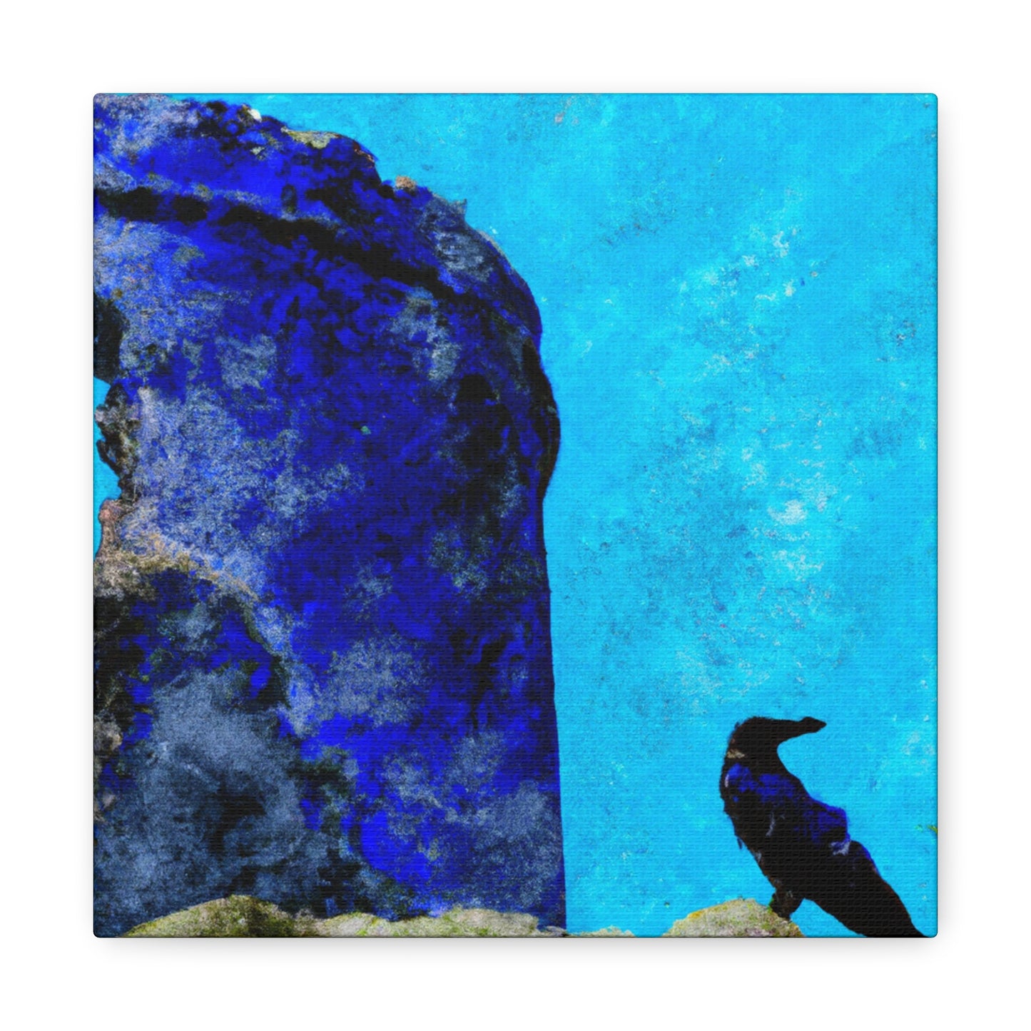 "Crow's Perch on a Waning Tower" - The Alien Canva