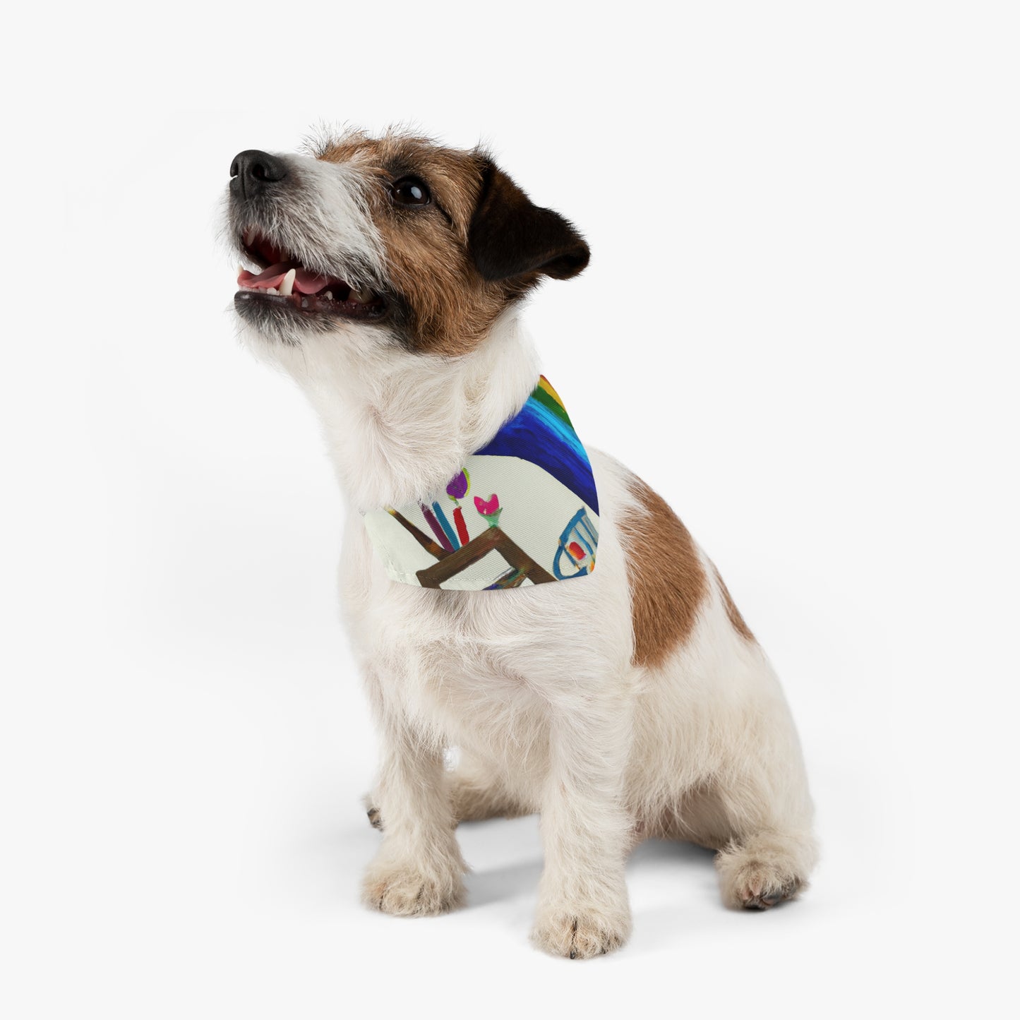 "A Fanciful Rainbow of Possibilities" - The Alien Pet Bandana Collar