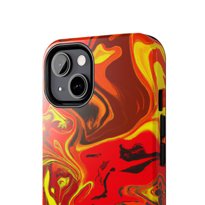 "Abstract Energy in Motion" - The Alien Tough Phone Cases