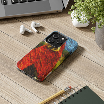 The Tattered Red Cloaked Stranger – The Alien Tough Phone Cases