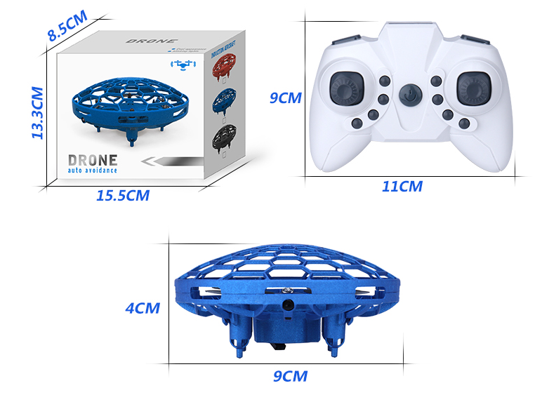 Fliegender Hubschrauber, Mini-Drohne, UFO, RC-Drohne, Infrarot-Induktion