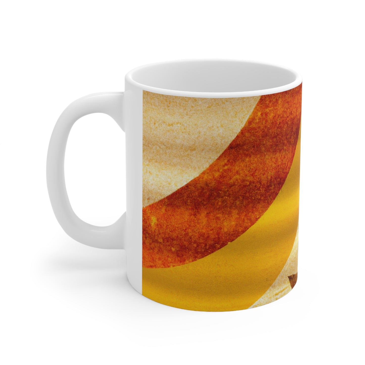 "A Natural Mosaic: Shapes and Colors from the Earth" - The Alien Ceramic Mug 11 oz