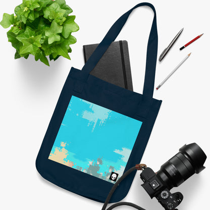 "A Breezy Skyscape: A Combination of Tradition and Modernity" - The Alien Eco-friendly Tote Bag