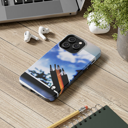 „Colors of Home: Orte durch Kunst erkunden“ – The Alien Tough Phone Cases