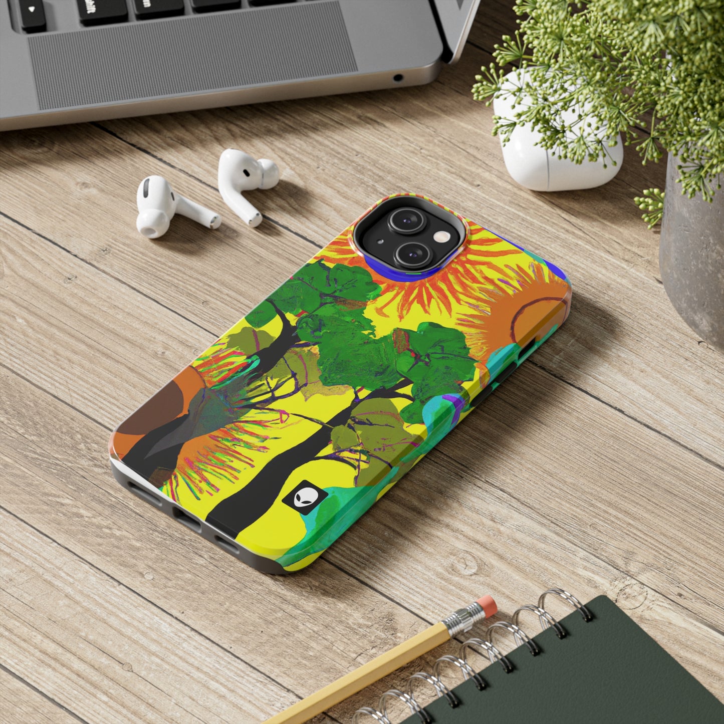 "Colisión de la belleza de la naturaleza": The Alien Tough Phone Cases