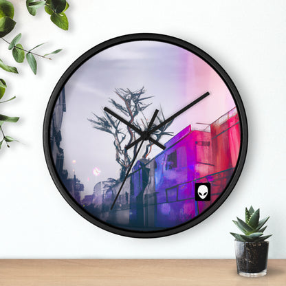 "Exploring Photographs in Color" - The Alien Wall Clock