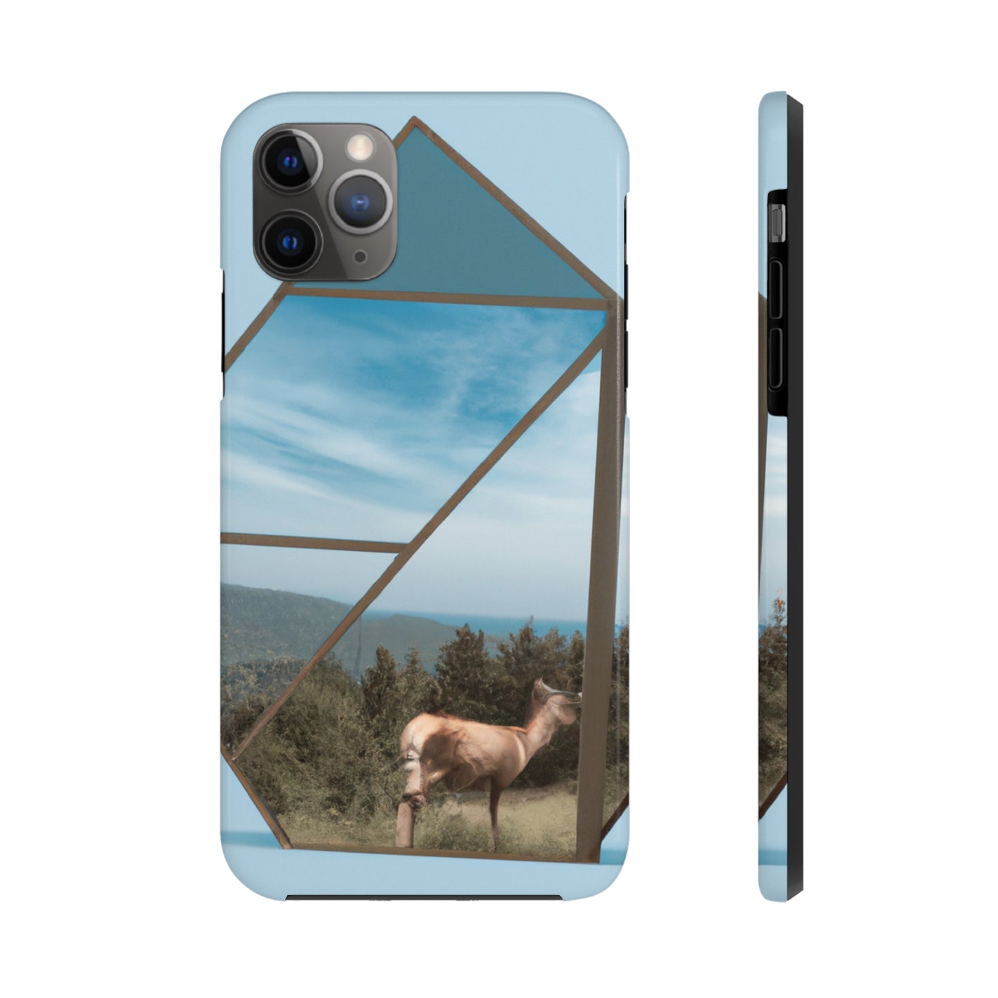 "Dreamscapes: An Everyday Art Collage" - The Alien Tough Phone Cases