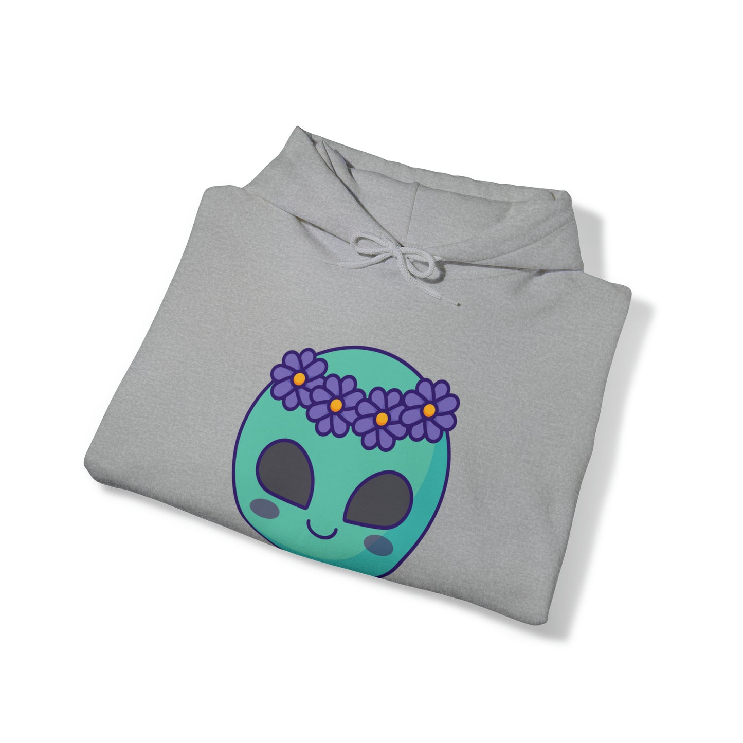 Starry Serenity - The Alien Unisex Heavy Blend™ Hooded Sweatshirt