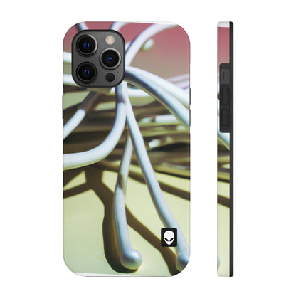 "Abstract Artistry: Constructing Emotion from Common Objects" - The Alien Tough Phone Cases