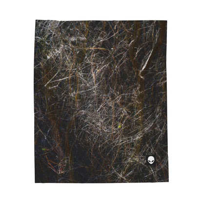 "A Glimpse of Nature's Glory" - The Alien Velveteen Plush Blanket