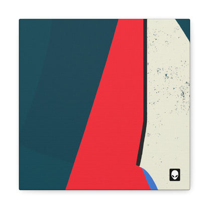 "Abstract Expressionism: Exploring Lines and Shapes" - The Alien Canva