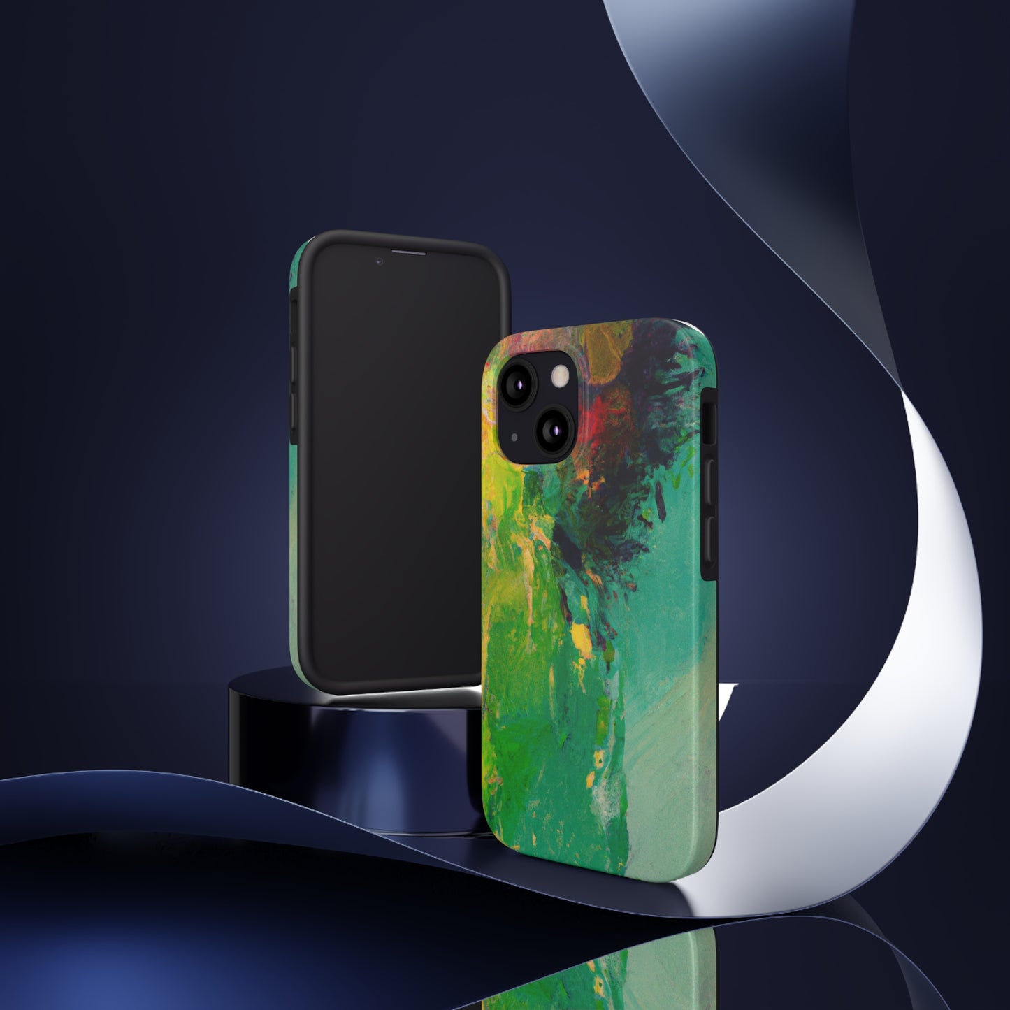 "A Lazy Summer's Day: An Abstract Ode" - The Alien Tough Phone Cases