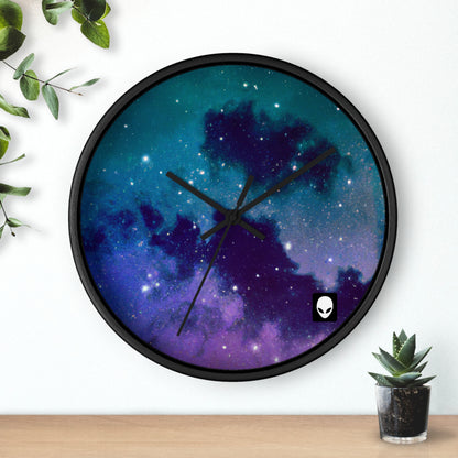 "Sinfonía celestial de medianoche" - El reloj de pared alienígena