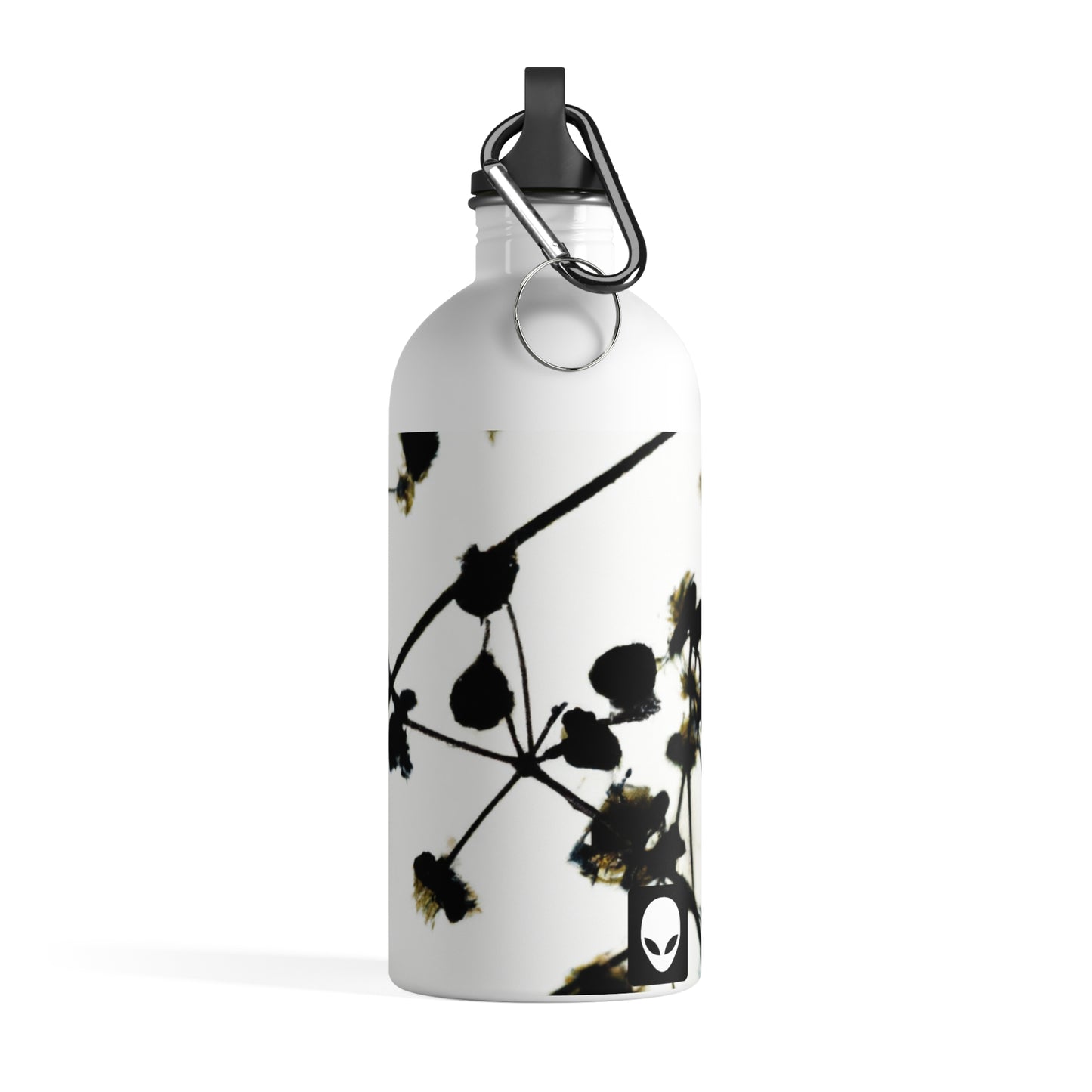 "A Light and Shadow Illumination" - The Alien Stainless Steel Water Bottle