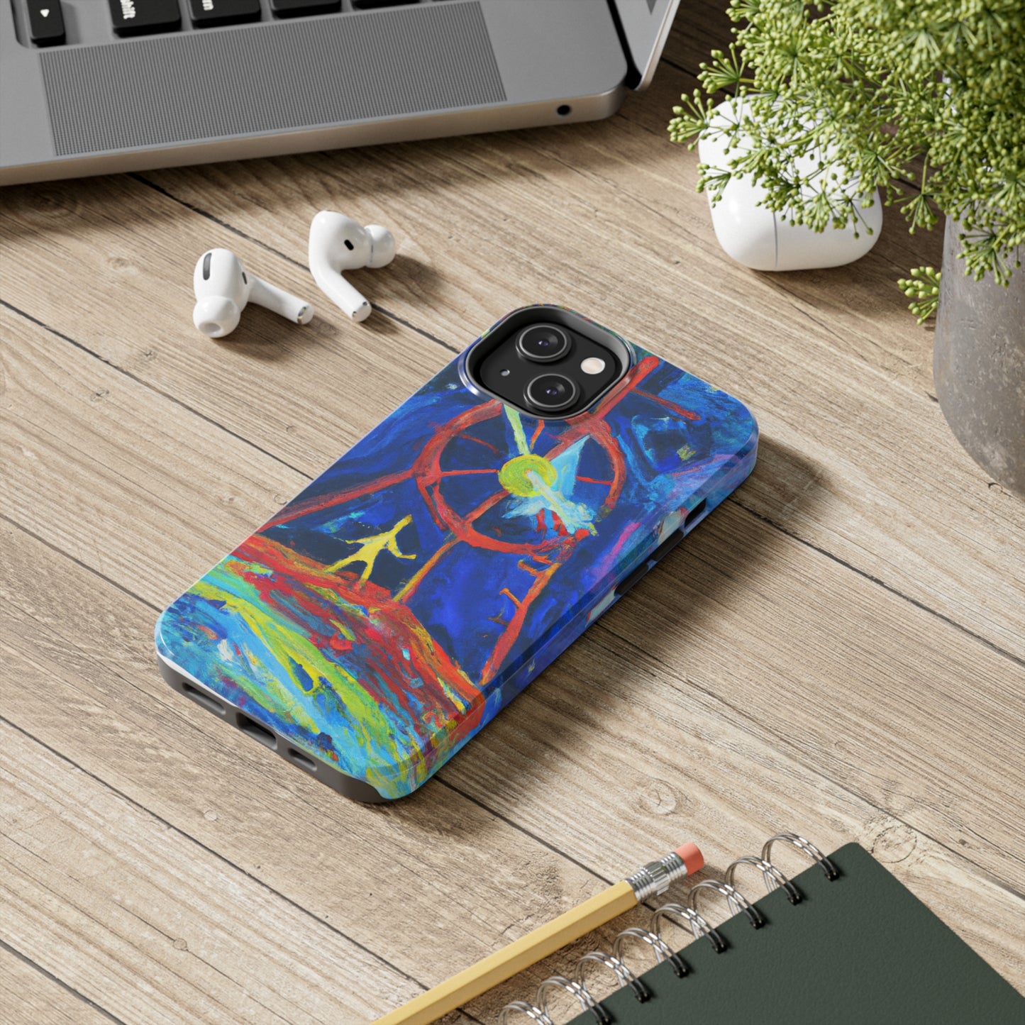 "Un paso a través de los tiempos" - The Alien Tough Phone Cases