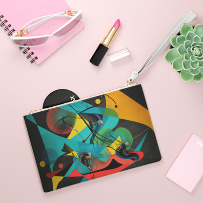 "Illusionary Perspective: A Colorful Dance of Light" - The Alien Clutch Bag