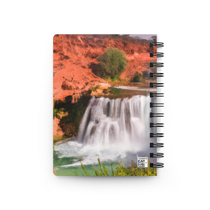 "Capturing Nature's Beauty: Crafting an Iconic Landscape in Vibrant Art" - The Alien Spiral Bound Journal