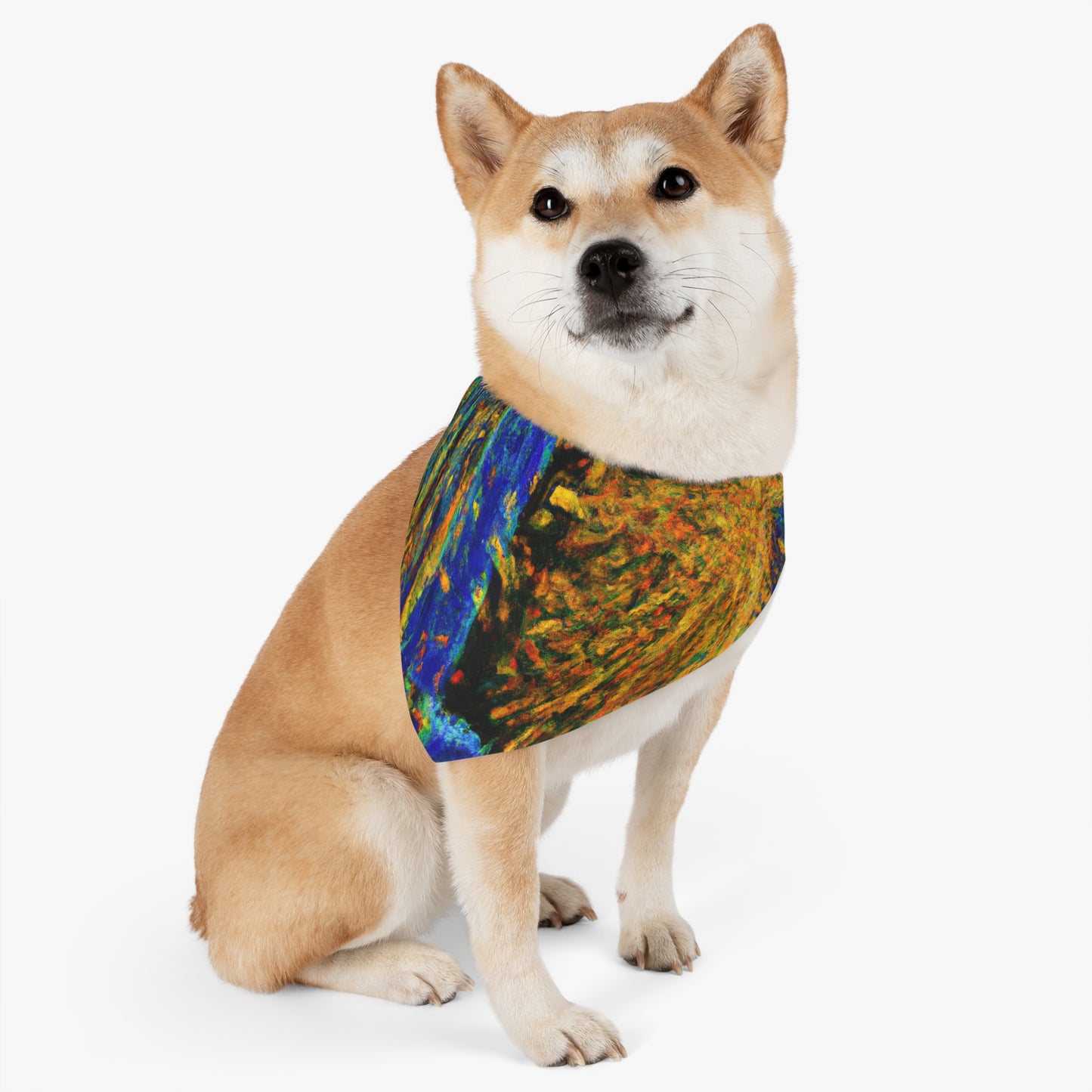 "Attraction Ignited" - The Alien Pet Bandana Collar