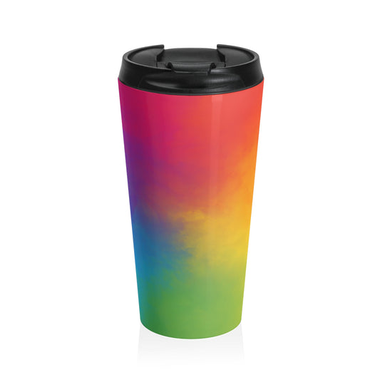 Psychedelic Tessellations - The Alien Stainless Steel Travel Mug