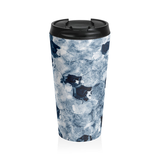 Mosaic Magic - The Alien Stainless Steel Travel Mug