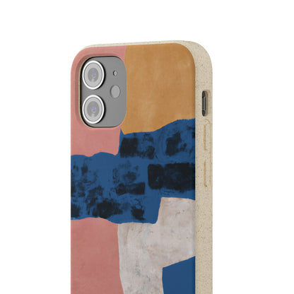 „Zusammenspiel von Licht und Schatten: Eine abstrakte Collage“ – The Alien Eco-Friendly Cases