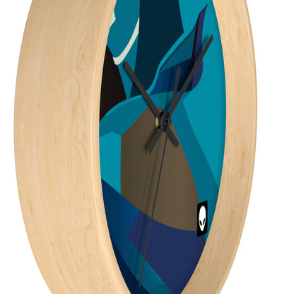 "Metamorphosis: The Art of Transformation" - The Alien Wall Clock