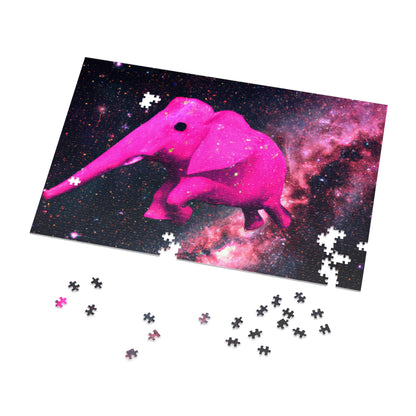 "Majestic Pinkelephant Exploration" - The Alien Jigsaw Puzzle