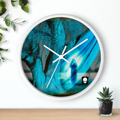 "Dreamscape: Exploring the Inner Realm" - The Alien Wall Clock