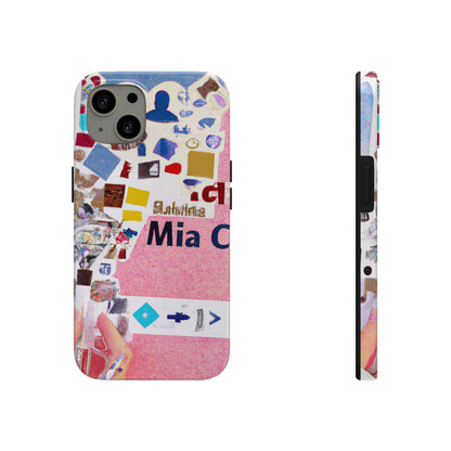 "Building an Online Identity: A Social Media Collage" - The Alien Tough Phone Cases