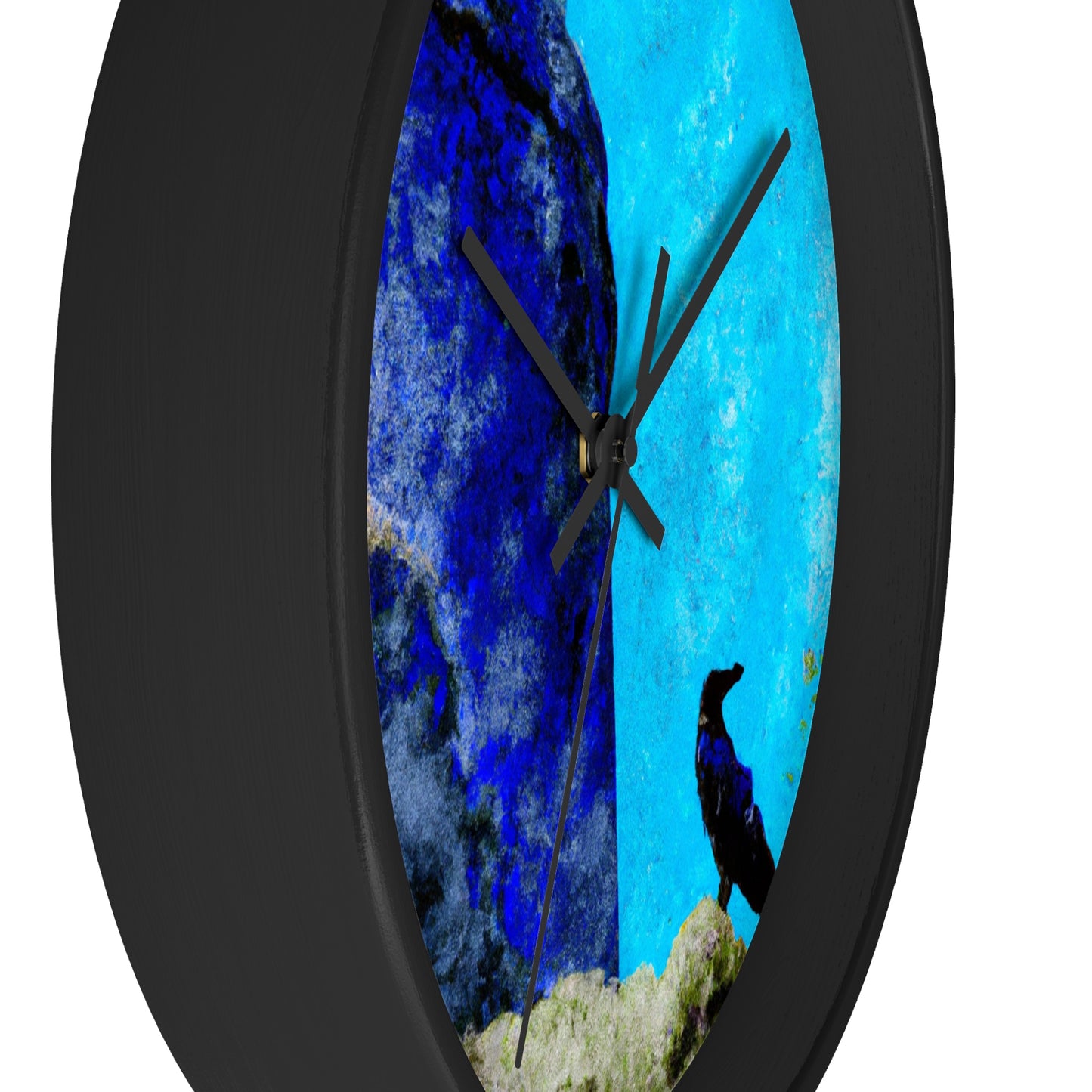 "Crow's Perch on a Waning Tower" - The Alien Wall Clock